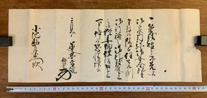 LL-7484 ■送料込■ 江戸期 蓮華院 弁量 花押 在銘 和書 古書 古文書 寺院 お札 資料 /くYUら