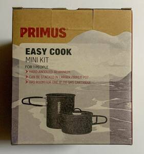 【送料無料】 未使用品 PRIMUS EASY COOK MINI KIT プリムス イージークック ミニキット クッカー P-CK-K101 ソロキャンプ