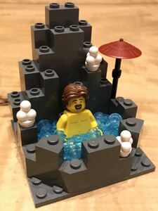 【LEGO】 レゴ ミニフィグ 天然温泉 創作