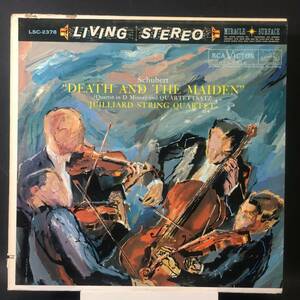 ◆ ストリングス ◆ Shubert ◆ Death and the Maiden ◆ Julliard String Quartet ◆ RCA VICTOR 