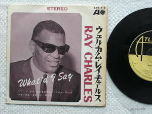 日本盤EP 33 1/3 Ray Charles ウエルカム・レイ・チャールズ // 　What