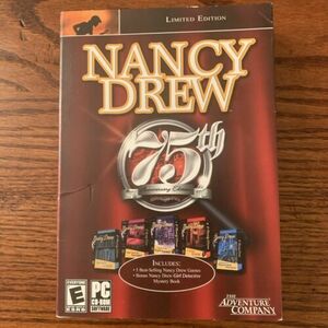 Nancy Drew 75th Anniversary Edition PC Windows 98/ME/2000/XP - No Mystery Book 海外 即決