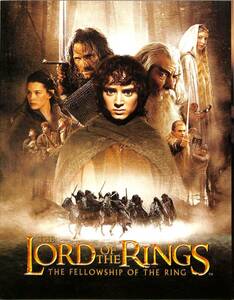 J00008537/▲▲映画パンフ/イライジャ・ウッド「ロードオブ・ザ・リング The Lord Of The Rings: The Fellowship Of The Ring (2001年)」