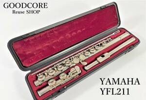 YAMAHA ヤマハ YFL-211 YFL211 フルート 純正ハードケース付属●R601204