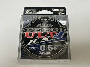 ① ■■ 新品　サンライン　ソルティメイト　PE EGI ULT HS4　0.6号　120m　SUNLINE ■■ OG.0131