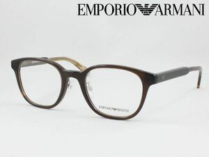 EMPORIO ARMANI エンポリオ アルマーニ メガネフレーム EA3216D-5307 度付き対応 近視 遠視 老眼鏡 遠近両用 正規品 ウエリントン 鼻パッド