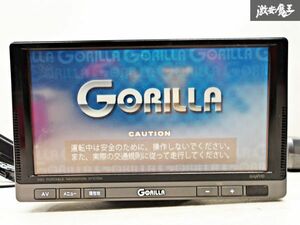 シガーに挿すだけ！保証付 SANYO サンヨー GORILLA ゴリラ NV-SD700DT ナビ 2008年製