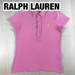 RALPH LAUREN ラルフローレン 半袖 ポロシャツ L ピンク 刺繍ポニー