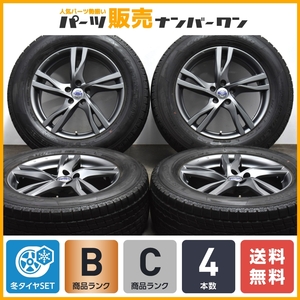 【程度良好品】MAK ストックホルム 18in 7.5J +50 PCD108 グッドイヤー アイスナビ SUV 255/60R18 XC90 XC60 Fペイス ヴェラール 即納可能