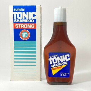 【未使用 / 昭和レトロ】 サンスター　トニックシャンプー ストロング Ｓ ２００ｍｌ 平成２年 １９９０年 No.20712-4