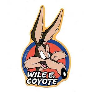 ワイリー・コヨーテ WILE E.COYOTE ステッカー ルーニーテューンズ