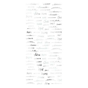 まとめ得 TSUMEKIRA(ツメキラ)　ネイルシール　SAICOプロデュース3　Freehand words　シルバー　SG-SAI-103 x [4個] /a