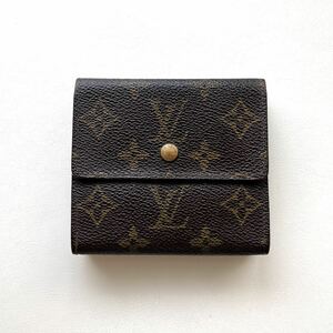 ルイヴィトン モノグラム 財布 三つ折りLOUIS VUITTON Wホック ポルトモネ・ビエ カルトクレディ M61652