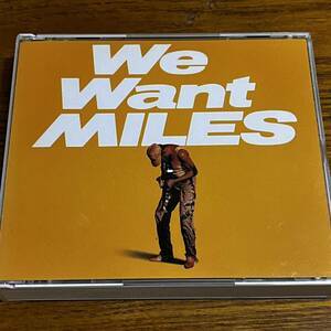 CD 2枚組 マイルス・デイビス MILES DAVIS WE WANT MILES 日本語解説有り ディスク良好