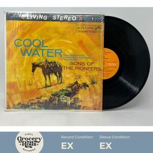 SONS OF THE PIONEERS "COOL WATER" RCA Victor LSP2118 LP EX/EX 海外 即決