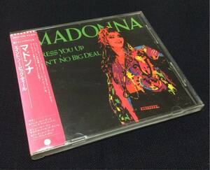 即決CD マドンナ エイント・ノー・ビッグ・ディール シール帯 日本盤 DRESS YOU UP MADONNA