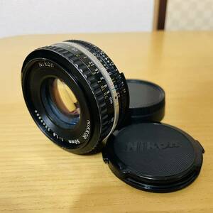 ニコン Nikon Ai-s AIS 50mm F1.8 パンケーキレンズ 単焦点 Fマウント Ai-S レンズ 