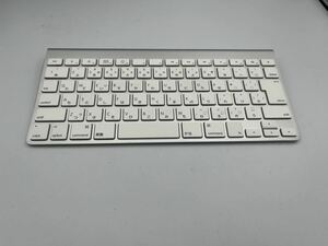 L235)Apple Wireless Keyboard ワイヤレスキーボード Bluetooth A1314 日配列 バッテリー付き