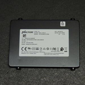 【検品済み/使用209時間】Micron SSD 512GB MTFDDAK512TBN 管理:e-60