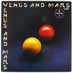 ■ポール・マッカートニー＆ウイングス｜ヴィーナス・アンド・マース(VENUS AND MARS) ＜LP 1975年 日本盤＞ポスター2枚付き