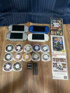 SONY　ソニー　PSP　ゲーム機　本体　ソフト　メモリースティック　PSP1000 / PSP2000 / PSP3000　まとめ　ジャンク