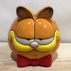 【※要状態確認】 ガーフィールド　マグカップ　陶器　Garfield　昭和レトロ　置物　猫　ネコ インテリア オブジェ garfield Piggy bank 1