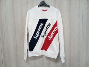 Supreme シュプリーム 15SS トリコロール Sサイズ スウェット ホワイト