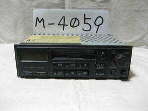 M-4059　旧車　NISSAN　ニッサン　日産　xanavi　CSK-9801K　カセットデッキ　テープデッキ　未チェック品