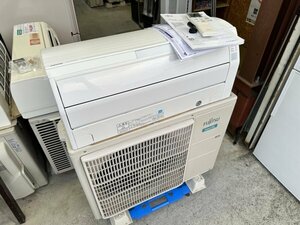 富士通 FUJITSU nocria 2017年 4.0kw 14畳用 200V 冷暖房ルームエアコン AS-407BKS2