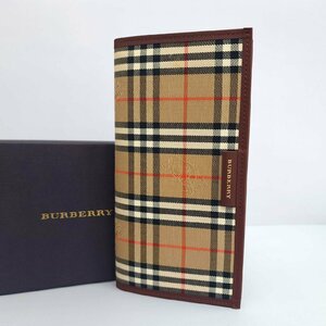 BURBERRY バーバリー 手帳カバー スケジュール帳 ノバチェック 箱付き 文具 ダイアリー ブランド