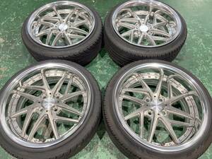 超美品 WORK リザルタードメッシュ2 7j+28 8j+18 100-4h トランスグレーブラッシュド 165/45R16 195/40R16 ナンカン9.5分山付 JDM USDM