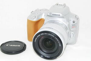 ★実用良品★Canon キャノン EOS Kiss X9 EF-S18-55 IS STM レンズキット シルバー♪