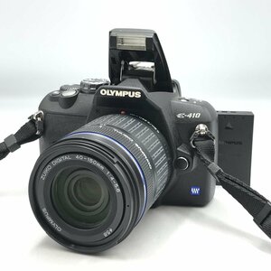 カメラ Olympus E-410 / ZUIKO 14-42mm F3.5-5.6 デジタル一眼レフ セット品 ジャンク品 [1653HJ]