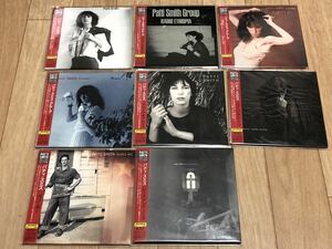 パティ・スミス Patti Smith 紙ジャケット 8タイトル ホーセズ/ラジオ・エチオピア/イースター/ウェイヴ他 紙ジャケ