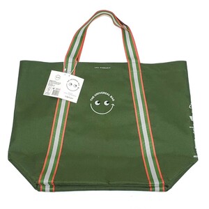 ANYA HINDMARCH アニヤハインドマーチ トートバッグ city’Super グリーン　タグ付き未使用品