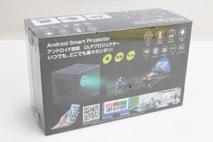 未開封・未使用品★JOYEUX ジョワイユ アンドロイド搭載 DLPプロジェクター EU80-RD レッド 赤 小型 Bluetooth 映画鑑賞 Android S191