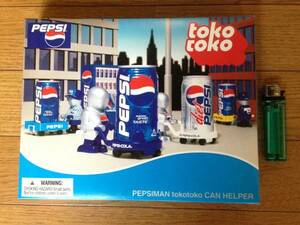 ★PEPSI ペプシ ペプシマン TOKO TOKO トコトコ カンヘルパー 0002 非売品 新品 激レア ビンテージ レトロ 当時物