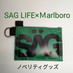 ノベリティ サグライフ マールボロ SAG LIFE marlboro カード コインケース 定期いれ スイカ パスモ キャンペーン タバコ 小銭入れ