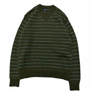 古着 OLDGAP オールドギャップ ボーダー ニット セーター