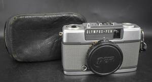 F5-5　【現状品】レンジファインダー フィルムカメラ OLYMPUS OLYMPUS-PEN EE-2 1：3.5 F=28mm シャッターOK 保管品