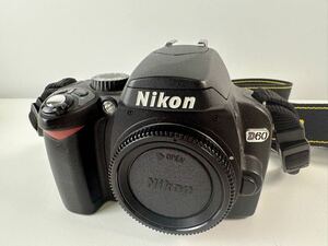 【4/1ES】Nikon ニコン D60 ボディ デジタル一眼レフカメラ デジカメ