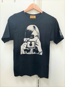 ☆HYSTERIC GLAMOUR ヒステリックグラマー ヒスガール 半袖Tシャツ サイズ：フリー 黒 レディース☆