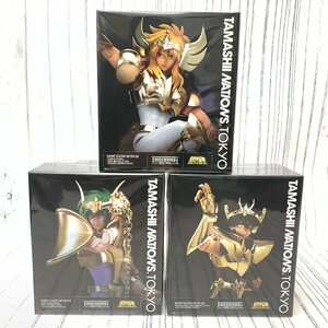 s001 S2 聖闘士星矢 TAMASHII NATIONS TOKYO 聖闘士聖衣神話EX フィギュア ペガサス星矢 キグナス氷河 アンドロメダ瞬 新生青銅聖衣 保管品