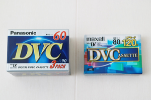 Panasonic DVC 60 ／ maxell DVC 80