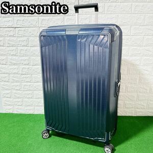 Samsonite LITE-BOX C-LIGHT SPINNER 75/28 スーツケース キャリーケース TSAロック サムソナイト ライトボックス スピナー75 98L ブルー