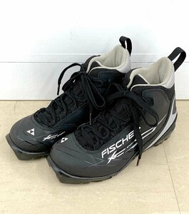 FISCHER フィッシャー ノルディックスキーブーツ XC SPORT ブラック S23513 EU37(約23.5～24.0cm) クロスカントリーブーツ USED品