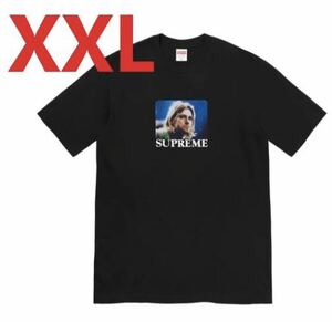 XXL supreme kurt cobain tee カードコバーン nirvana ニルヴァーナ 木村拓哉 キムタク 着用 black 新品 box logo Tシャツ SUMMER 送料込み