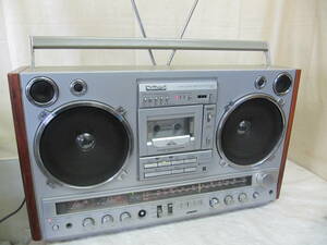 National ナショナル RX-7000 ラジオ 通電音出し済み/テープジャンク・中古当時物現状品