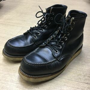 97年 RED WING レッドウィング アイリッシュセッター 09282 茶芯 7 1/2E ブーツ シューズ 黒 ブラック