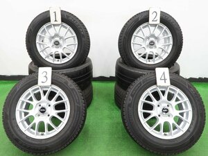 4本 社外 14インチ 5.5J+45 4H 100 スタッドレス ブリヂストン ブリザック VRX3 2022 175/70R14 フィット シャトル グレイス アクア ヤリス